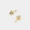 Wholesale Accessories Copper Gold Plated Antler Floating Flower Hat Glasses Demon Elf Baroque Pearl Handmade