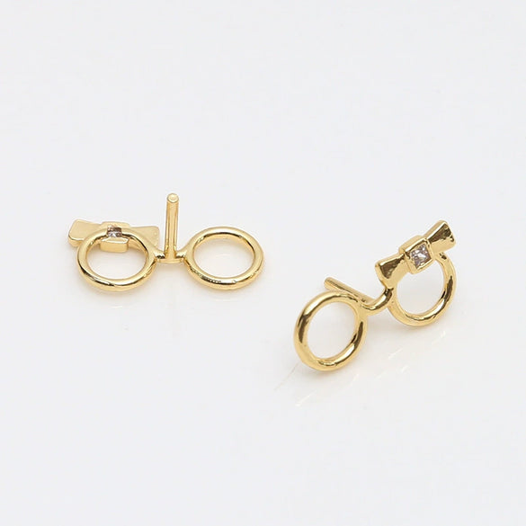 Wholesale Accessories Copper Gold Plated Antler Floating Flower Hat Glasses Demon Elf Baroque Pearl Handmade