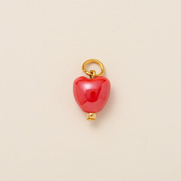 Wholesale Accessories Copper Pendant With Smiley Boots Love Shape Electroplated Real Gold Fashion Trend