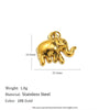 Wholesale Accessories Pendant Stainless Steel Plated 18K Gold Seahorse Bow Fivepointed Star Cowboy Boots Heart Shape Pendant For Women Electroplating