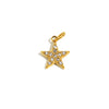Wholesale Accessories Pendant Stainless Steel Plated 18K Gold Seahorse Bow Fivepointed Star Cowboy Boots Heart Shape Pendant For Women Electroplating