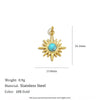 Wholesale Accessories Pendant Stainless Steel Plated 18K Gold Seahorse Bow Fivepointed Star Cowboy Boots Heart Shape Pendant For Women Electroplating