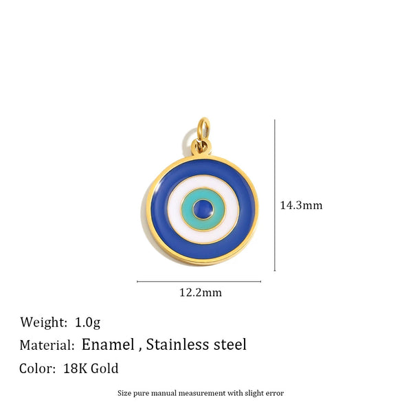 Wholesale Accessories Pendant Stainless Steel Plated 18K Gold Seahorse Bow Fivepointed Star Cowboy Boots Heart Shape Pendant For Women Electroplating