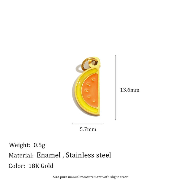 Wholesale Accessories Pendant Stainless Steel Plated 18K Gold Seahorse Bow Fivepointed Star Cowboy Boots Heart Shape Pendant For Women Electroplating
