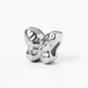 Wholesale Accessories Stainless Steel Anime Style Kitty Cat Butterfly Love Pattern Electroplated Beaded