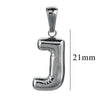 Wholesale Accessories Stainless Steel 18K Gold Plated Mini Bubble Letter Pendant With Butterfly Pattern