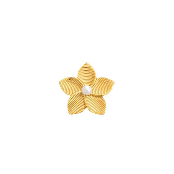 Wholesale Accessories Stainless Steel Retro Handmade Geometric Pendant With Love Drop Bell Pattern 18K Gold Plated