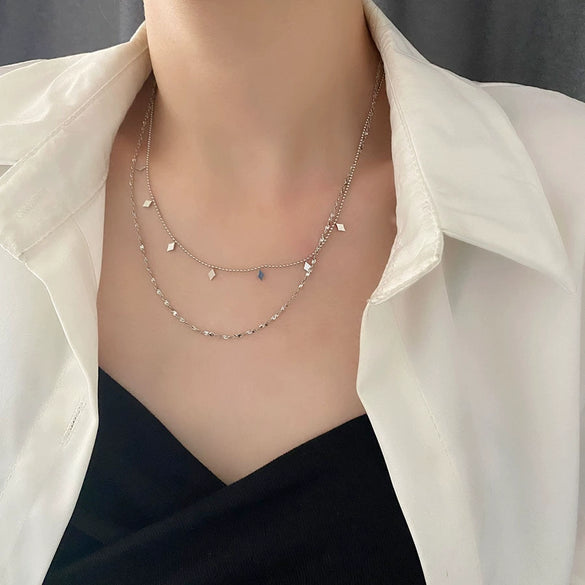 Wholesale Accessories Titanium Steel Geometric Ochain Women's Necklace