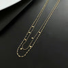 Wholesale Accessories Titanium Steel Geometric Ochain Women's Necklace