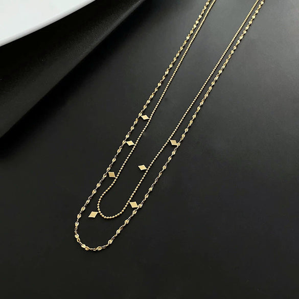 Wholesale Accessories Titanium Steel Geometric Ochain Women's Necklace