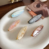 Wholesale Acetate Colorblock Rhinestone Light Luxury Women's Hair Accessory Side Clip Set With Diamonds Geometric Style
