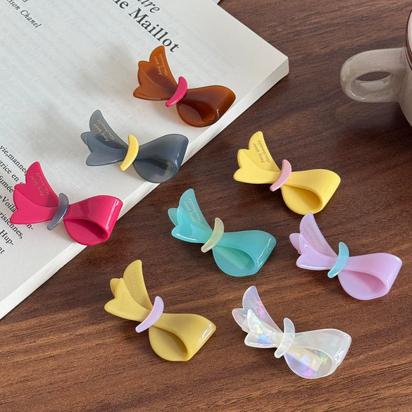 Wholesale Acetate Duckbill Hairpin Handmade Sweet Style For Women