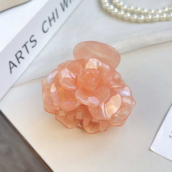 Wholesale Acetate Flower Handmade Women's Hair Clip