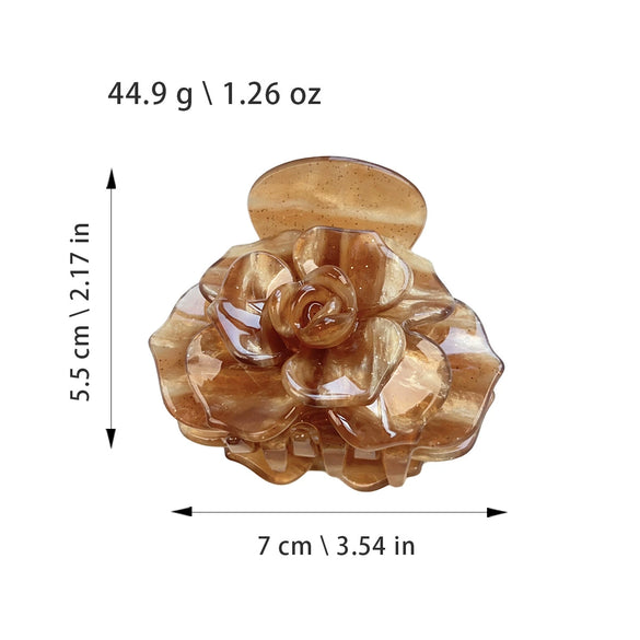 Wholesale Acetate Flower Handmade Women's Hair Clip