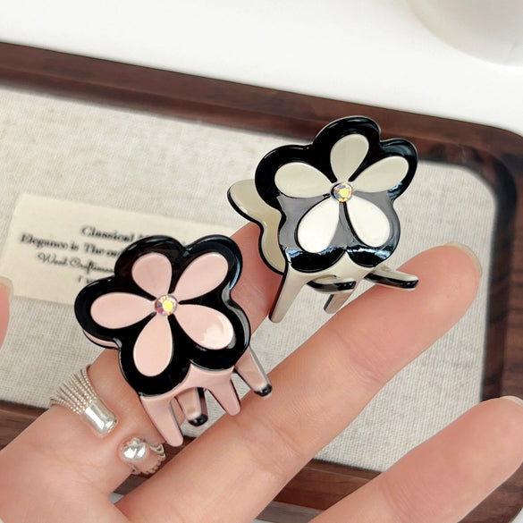 Wholesale Acetate Handmade Fourleaf Clover Hairpin Women's Hair Accessories