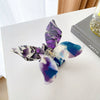 Wholesale Acetic Acid Butterfly Hair Clip Handmade Elegant Girl Hair Accessories For Autumn And Winter