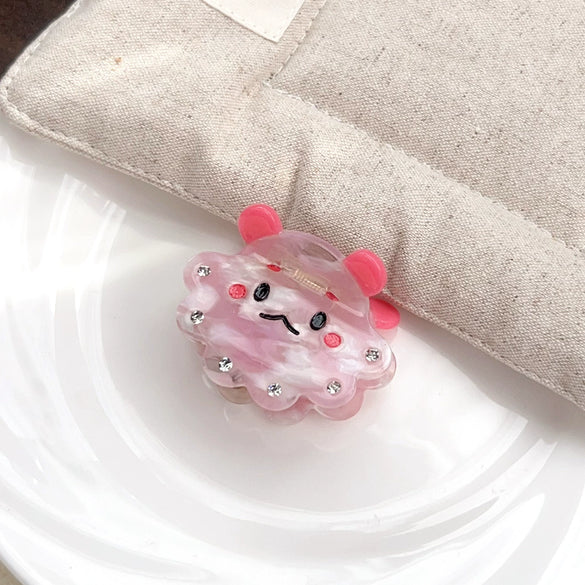Wholesale Acetic Acid Cartoon Marine Fish Hair Clip Polished Hair Accessories For Women