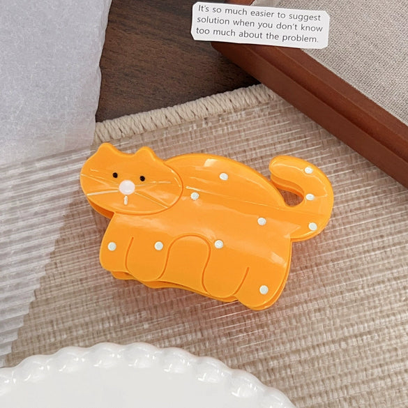 Wholesale Acetic Acid Hair Accessories Cartoon Animals Style Polished Hairpin And Shark Clip For Women