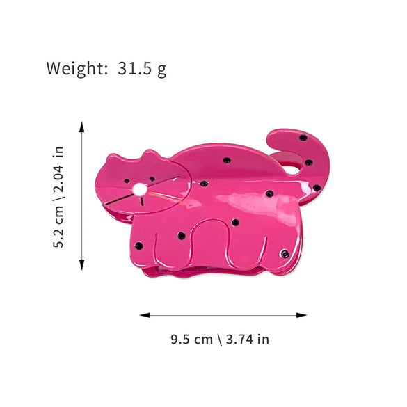 Wholesale Acetic Acid Hair Accessories Cartoon Animals Style Polished Hairpin And Shark Clip For Women