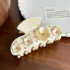 Wholesale Acetic Acid Hairpin With Diamondencrusted Flower Design For Women High Grade Sense Clip Back Head Shark Clip
