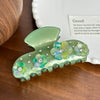 Wholesale Acetic Acid Hairpin With Diamondencrusted Flower Design For Women High Grade Sense Clip Back Head Shark Clip