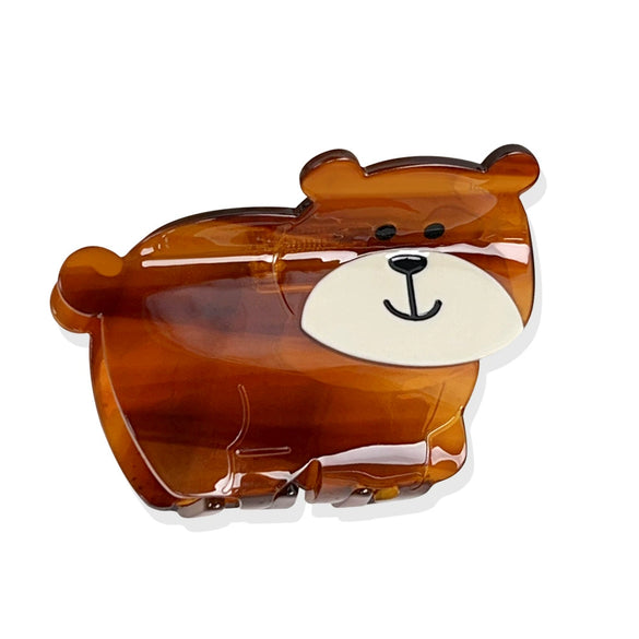 Wholesale Acetic Acid Handmade Cartoon Animal Hair Grab Clips For Women