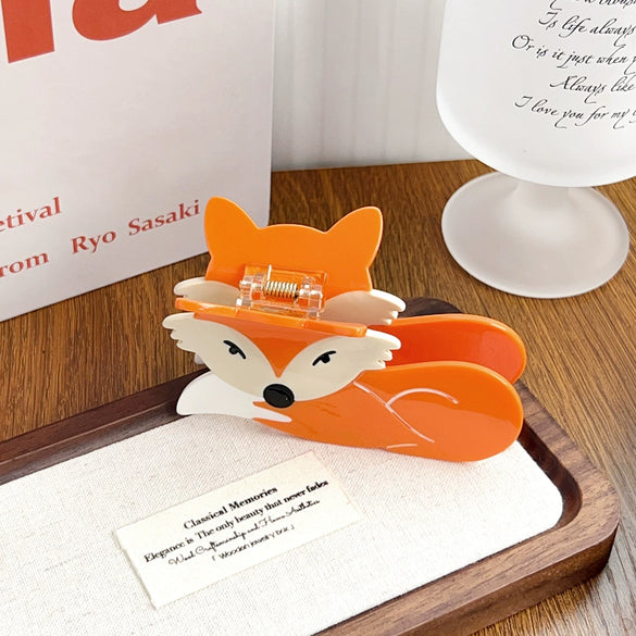 Wholesale Acetic Acid Handmade Cartoon Animal Hairpin For Women