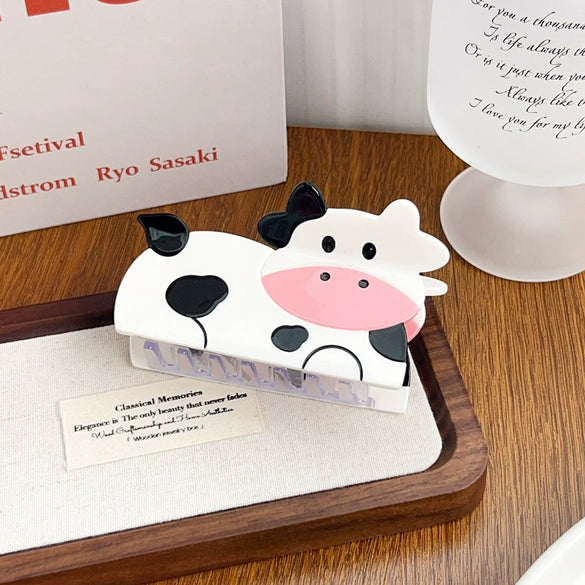 Wholesale Acetic Acid Handmade Cartoon Animal Hairpin For Women