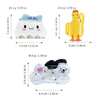 Wholesale Acetic Acid Handmade Cartoon Animal Style Hair Scratch Shark Clip Hair Accessories For Women