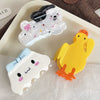 Wholesale Acetic Acid Handmade Cartoon Animal Style Hair Scratch Shark Clip Hair Accessories For Women
