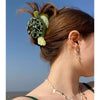Wholesale Acetic Acid Handmade Cartoon Animal Style Turtle Hair Clip For Women