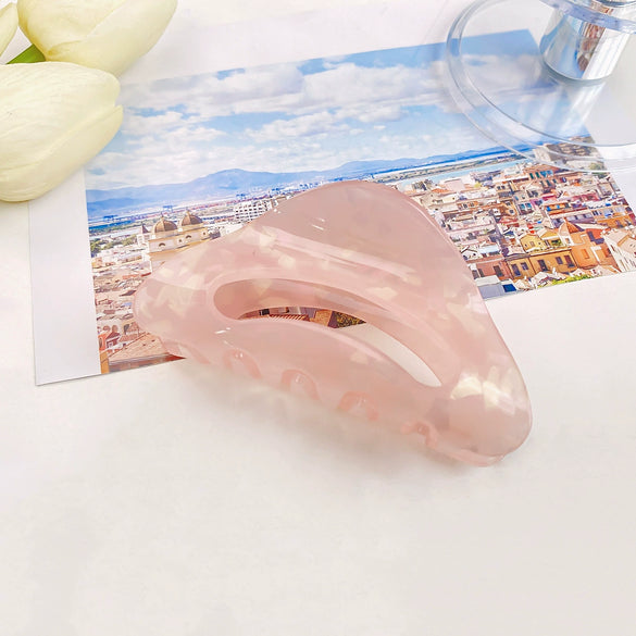Wholesale Acetic Acid Handmade Hollowout Grab Clip Women's Retro Hair Accessories