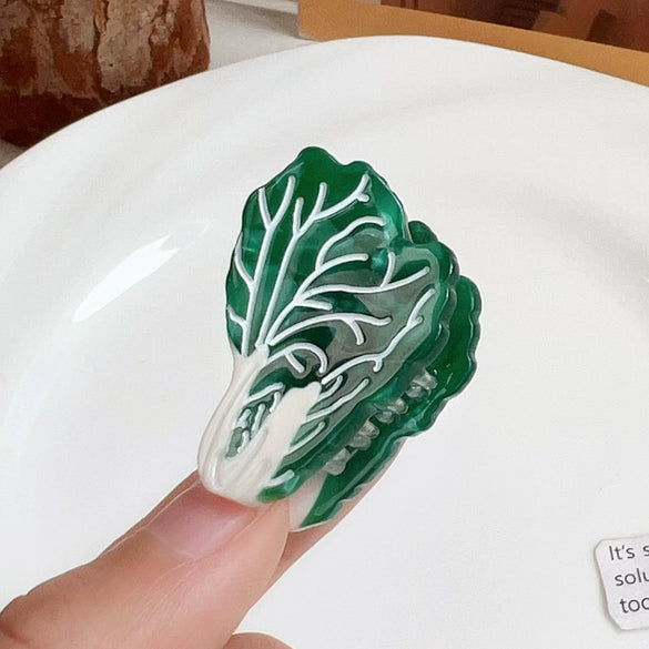 Wholesale Acetic Acid Handmade Vegetable Hairpin Women's Hair Accessories