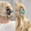 Wholesale Acetic Acid Heart Shape Diamond Grab Clip Flower Hairpin For Women Small Fresh Style
