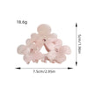 Wholesale Acetic Acid Heart Shape Diamond Grab Clip Flower Hairpin For Women Small Fresh Style