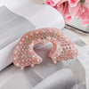 Wholesale Acetic Acid Love Handmade Hair Clip Heavy Industry Diamond Style Shark Clip For Women