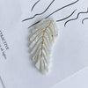 Wholesale Acetic Acid Sheet Leaf Earrings Jewelry Accessories