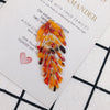 Wholesale Acetic Acid Sheet Leaf Earrings Jewelry Accessories