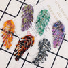 Wholesale Acetic Acid Sheet Leaf Earrings Jewelry Accessories