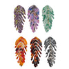 Wholesale Acetic Acid Sheet Leaf Earrings Jewelry Accessories