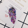 Wholesale Acetic Acid Sheet Leaf Earrings Jewelry Accessories
