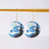 Wholesale Acrylic And Wood Animal Style Earrings For Women With Electroplating