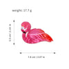 Wholesale Acrylic Animal Flamingo Handmade Women's Hair Grab Clip Hair Accessories