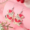 Wholesale Acrylic Animal Geometric Earrings For Women
