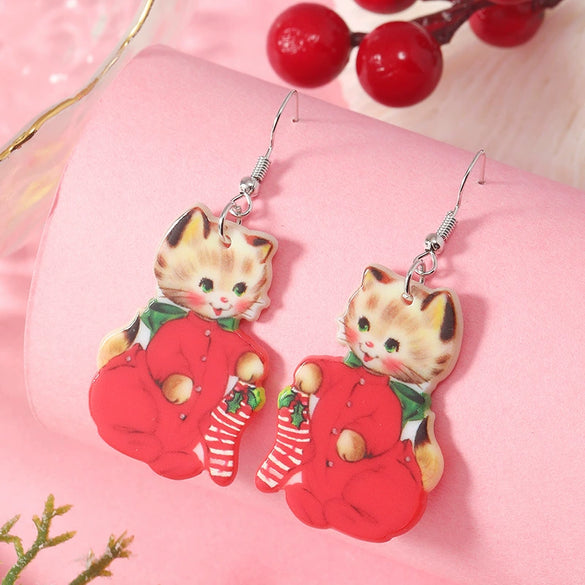 Wholesale Acrylic Animal Geometric Earrings For Women