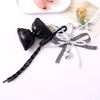 Wholesale Acrylic Bird's Nest Beaded Mobile Phone Pendant With Pu Leather Rope And Bow Semi Manual Crafted