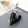 Wholesale Acrylic Bird's Nest Beaded Mobile Phone Pendant With Pu Leather Rope And Bow Semi Manual Crafted