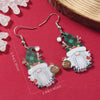 Wholesale Acrylic Christmas Cartoon Snowhouse Snowman Elk Doublesided Earrings