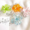 Wholesale Acrylic Colorplated Threedimensional Flower Hairpin Pendant Hair Accessories