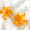 Wholesale Acrylic Colorplated Threedimensional Flower Hairpin Pendant Hair Accessories